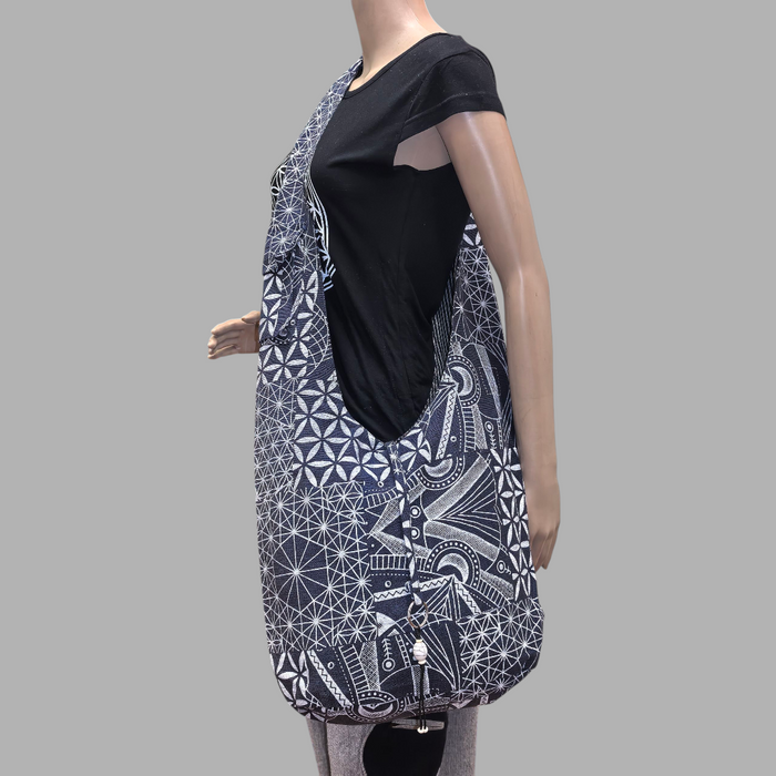 Borsa Tracolla cotone stampata