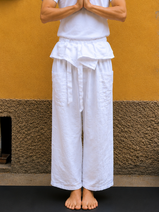 Pantalone pescatore da Yoga e Meditazione –Taglio Unico