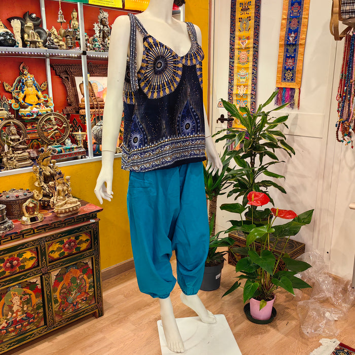 Pantalone cavallo basso