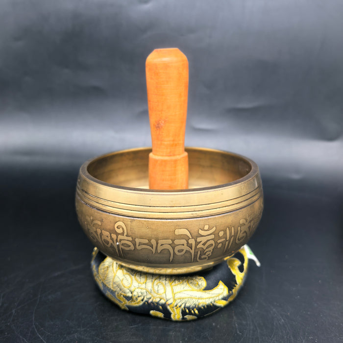 Third eye Tibetan singing bowl