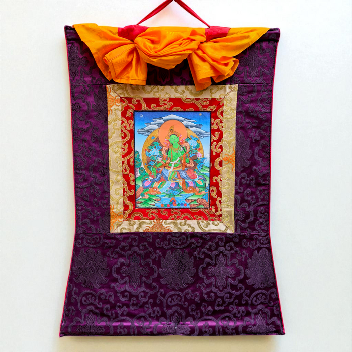 Thanka di Tara Verde