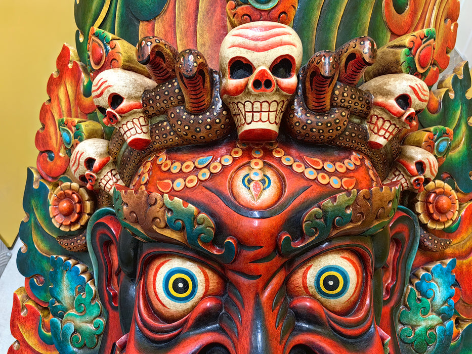 Maschera di Mahakala
