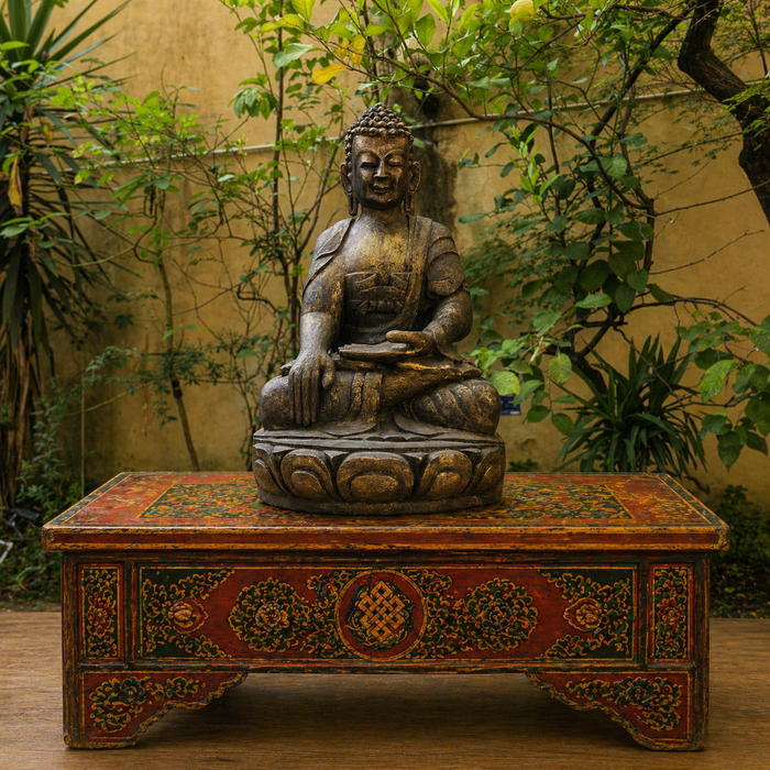 Buddha Shakyamuni in Legno