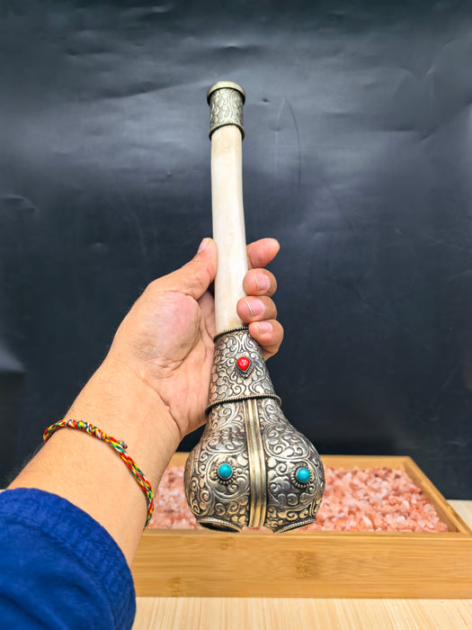 Kangling Tibetano in Osso di Yak – 31 cm