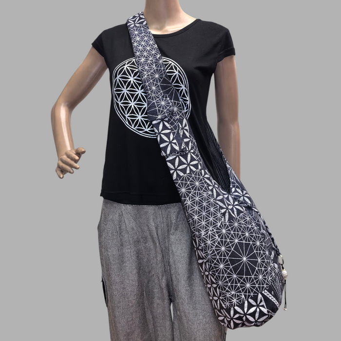 Borsa Tracolla cotone stampata