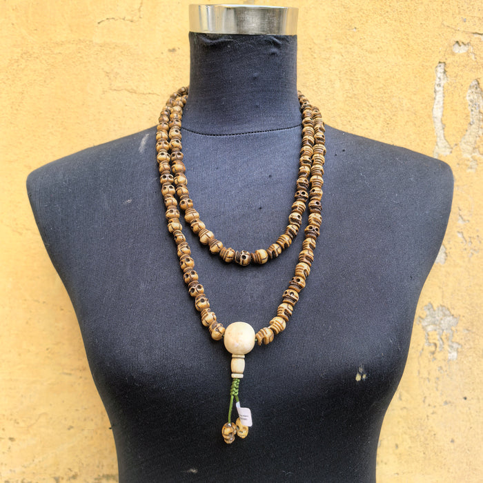 Mala Teschio in Osso di Yak