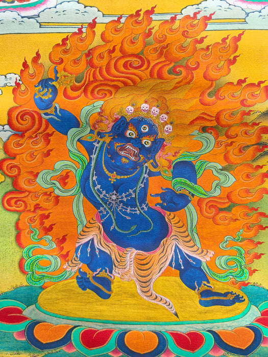 Thangka Vajrapan