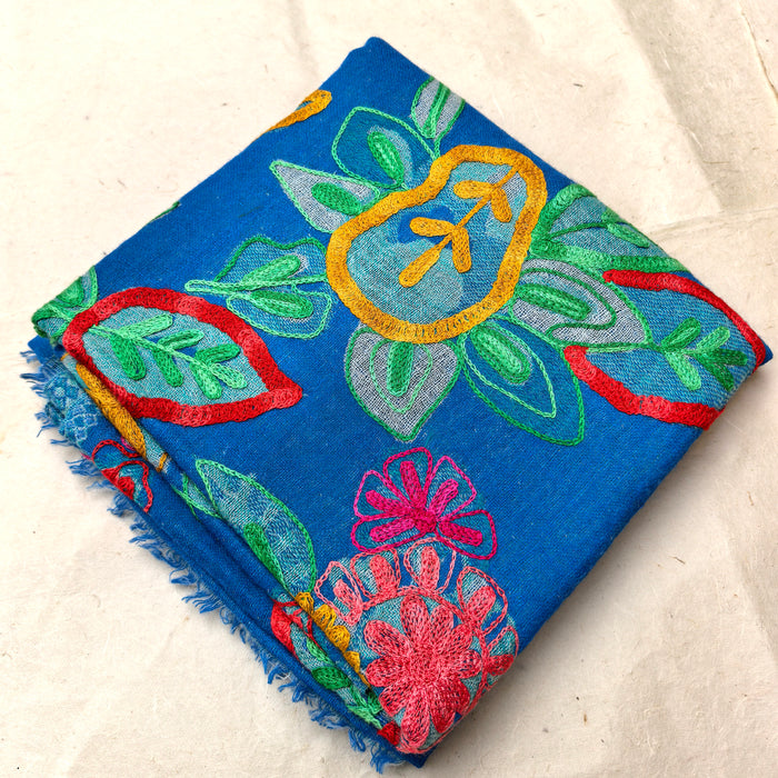 Sciarpa di Lana Ricamato