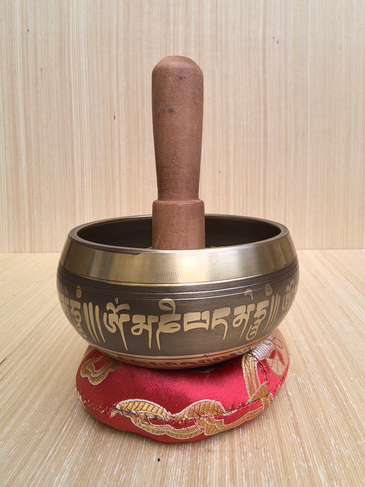 Campana Tibetana con Mantra