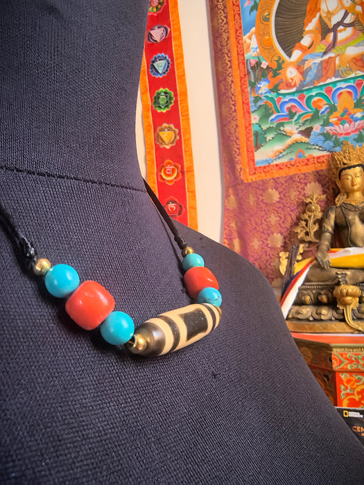 Dzi Tibetano Ceilo Tera