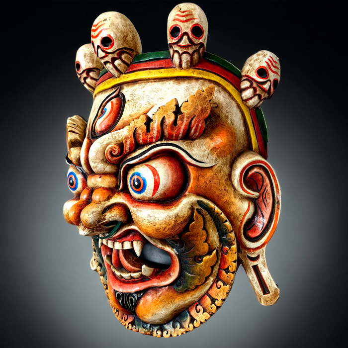 Maschera di Mahakala