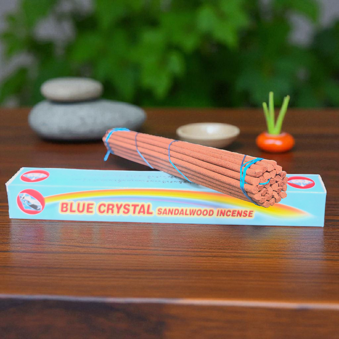 Blue Cristal sandalo wood Incense