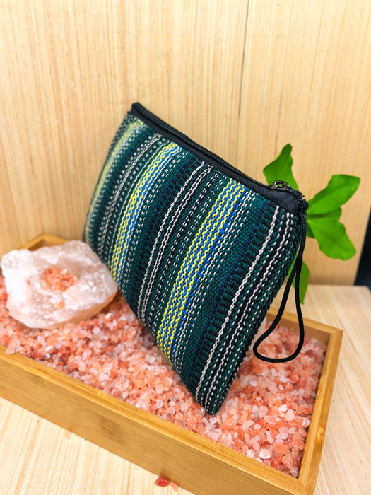 Pochette portatrucchi in cotone 25 × 15 cm