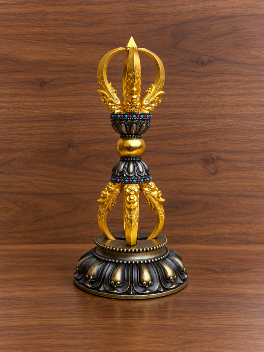 Dorje Tibetano con supporto