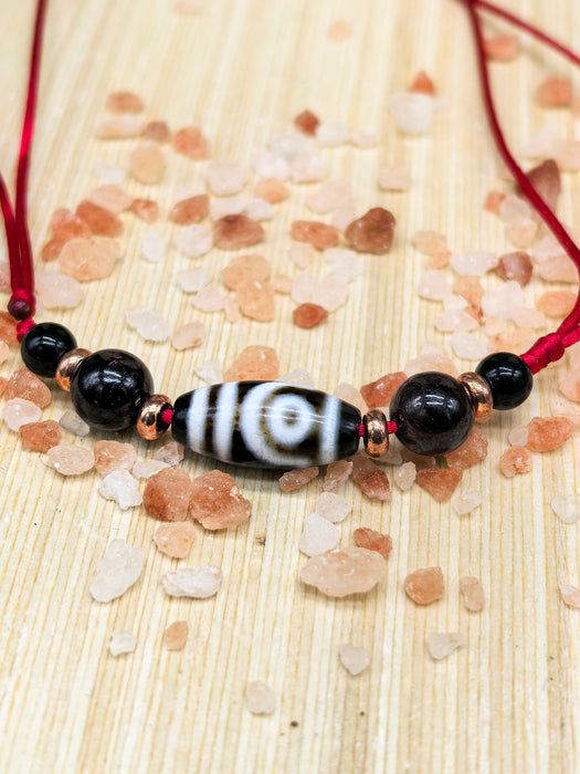 Tibetan 2-Eyed DZI