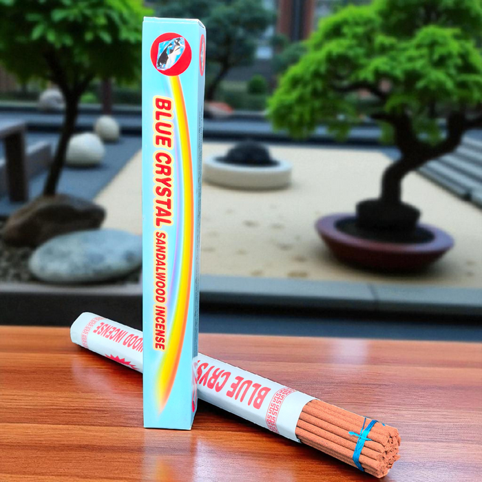 Blue Cristal sandalo wood Incense