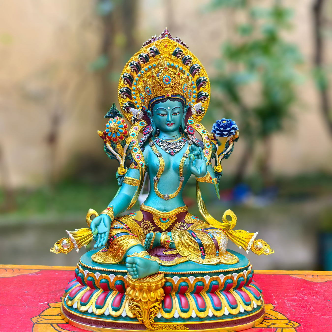 Statue buddista e Hinduism