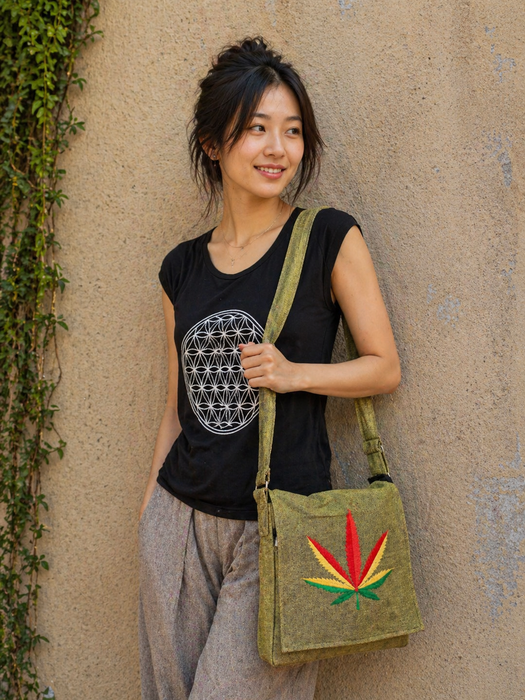 Borsa Tracolla di cotone