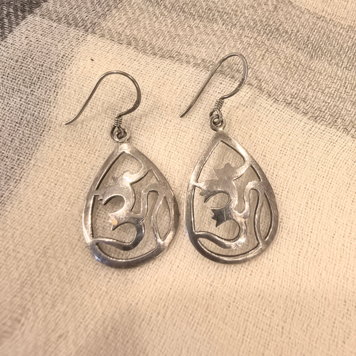 Om design earrings