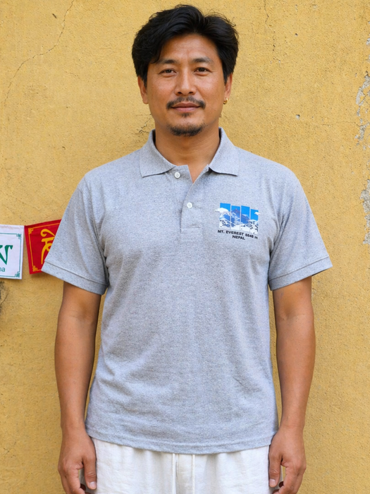 Polo stampa everest in cotone