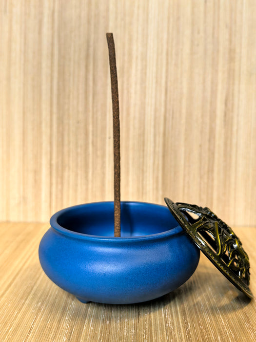 Bruciatore in incenso, Salvia bianca e palo Santo