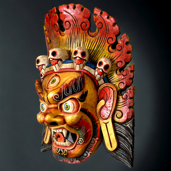 Maschera di Mahakala