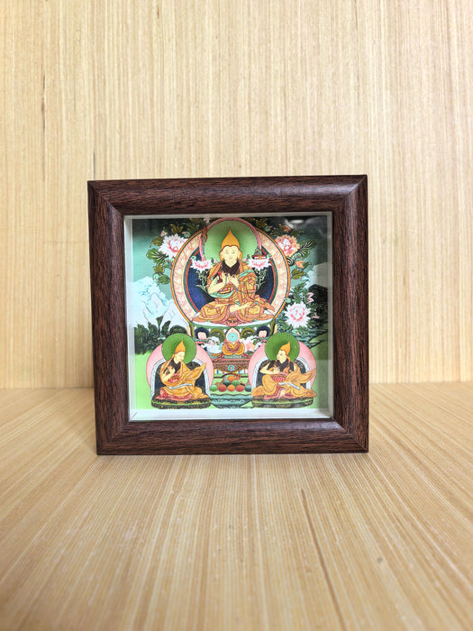 Lama Tsongkhapa in cornice da appoggio