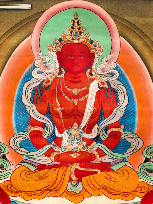 Thangka Buddha Amitayus