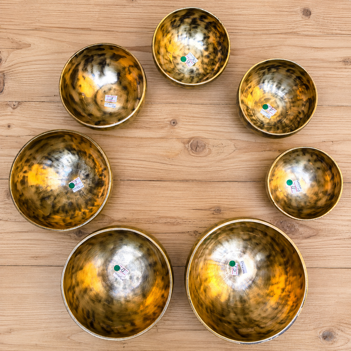 Campane Tibetane 7 Chakra – Kit Professionale Completo