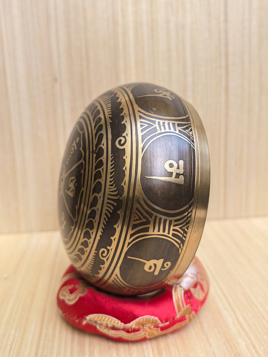 Campana Tibetana con Mantra