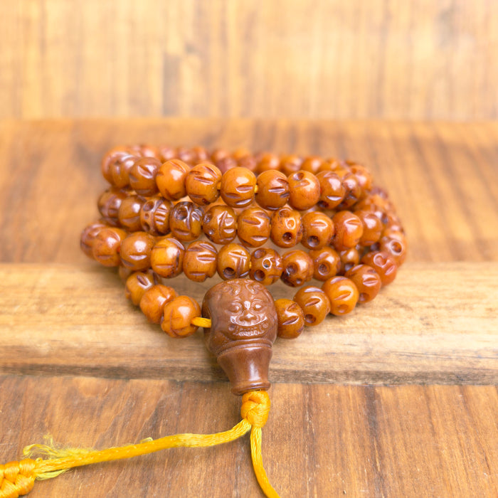 Mala Teschio in Osso di Yak