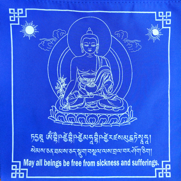 Bandiere di preghiere Buddha della medicina