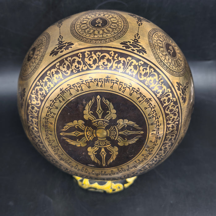 Campana Tibetana con tara verde