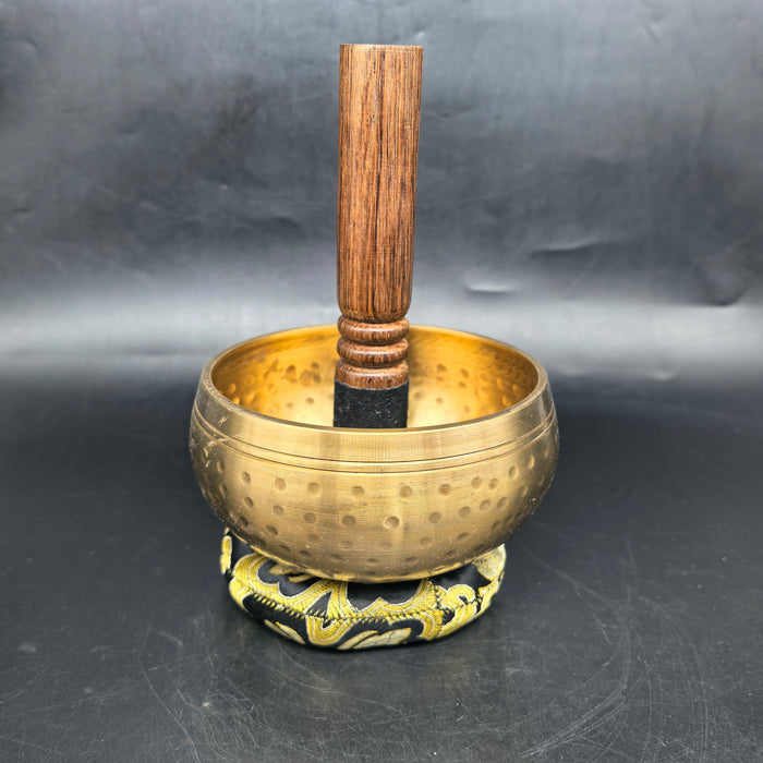 Campana Tibetana martelato