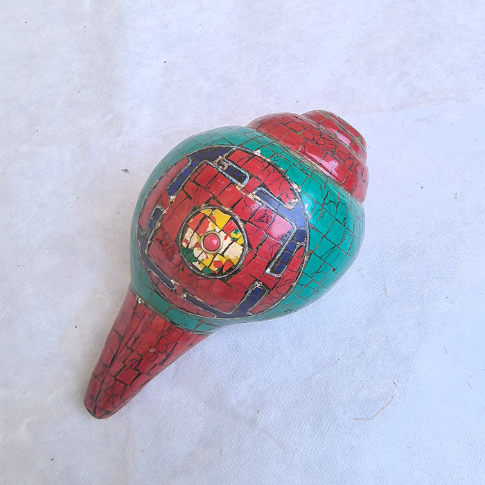 Conchiglia Tibetana con Mandala
