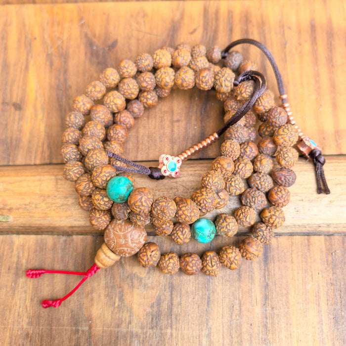 Mala in Rudraksha