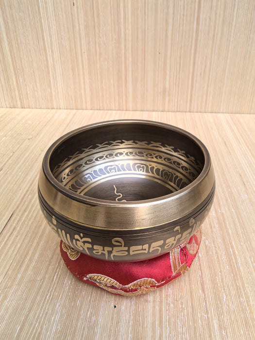 Campana Tibetana con Mantra