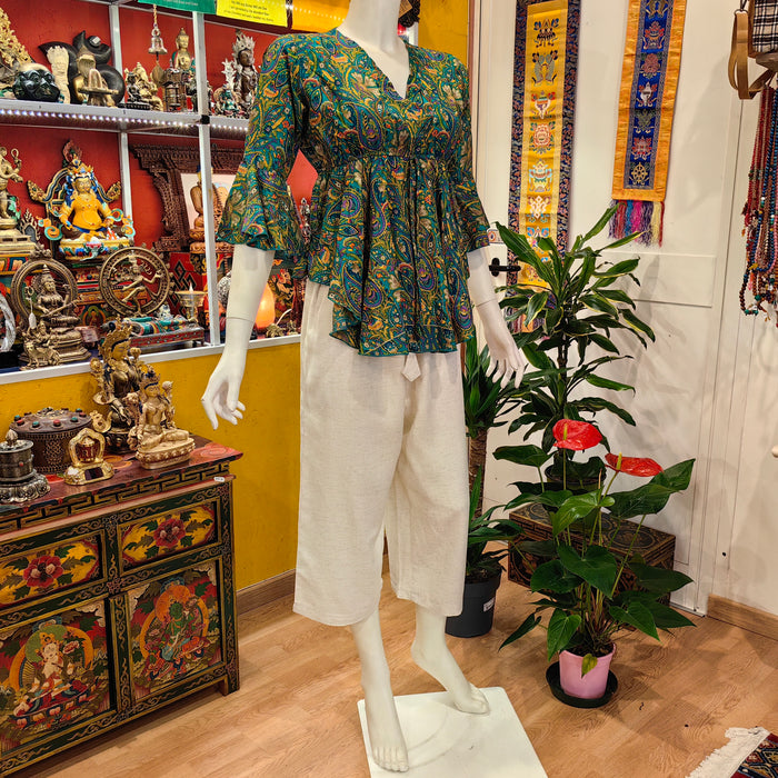 Pantalone comoda 3/4