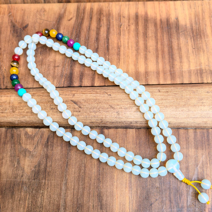 Mala in Opale di mare 7 chakra