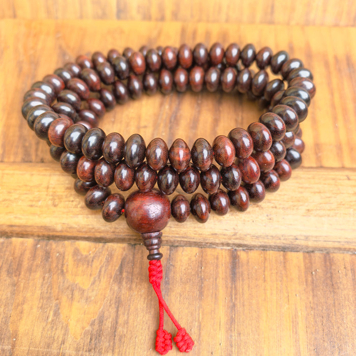 Mala legno in Sandalo Rosso