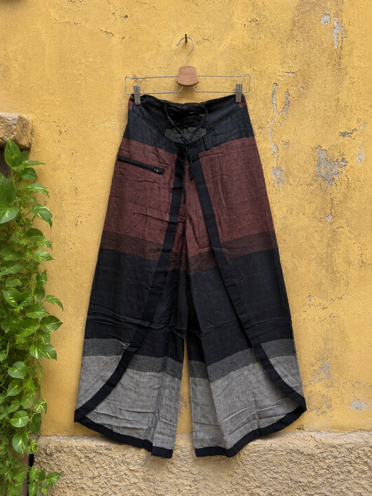 Pantalone Gonna in cotone con coulisse regolabile