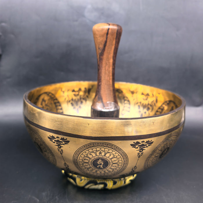 Campana Tibetana con tara verde
