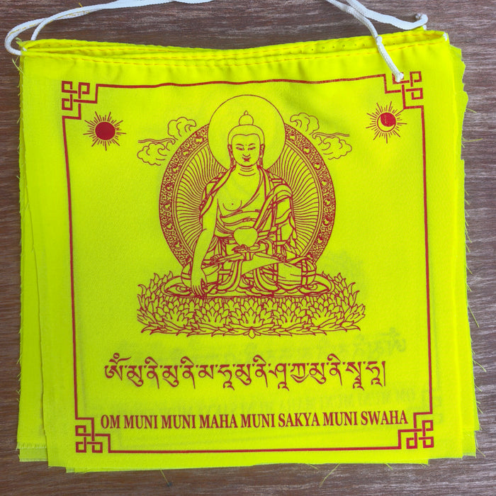 Bandiere di preghiere Buddha