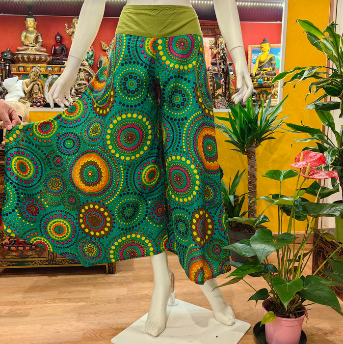 Pantalone palazzo in floreale