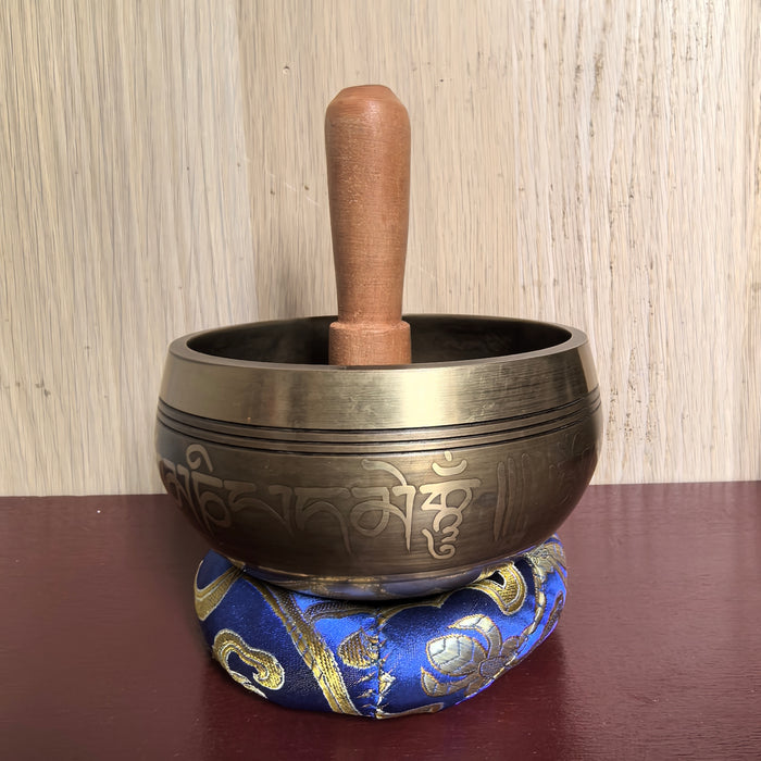 Campana Tibetana 11 cm con Mandra