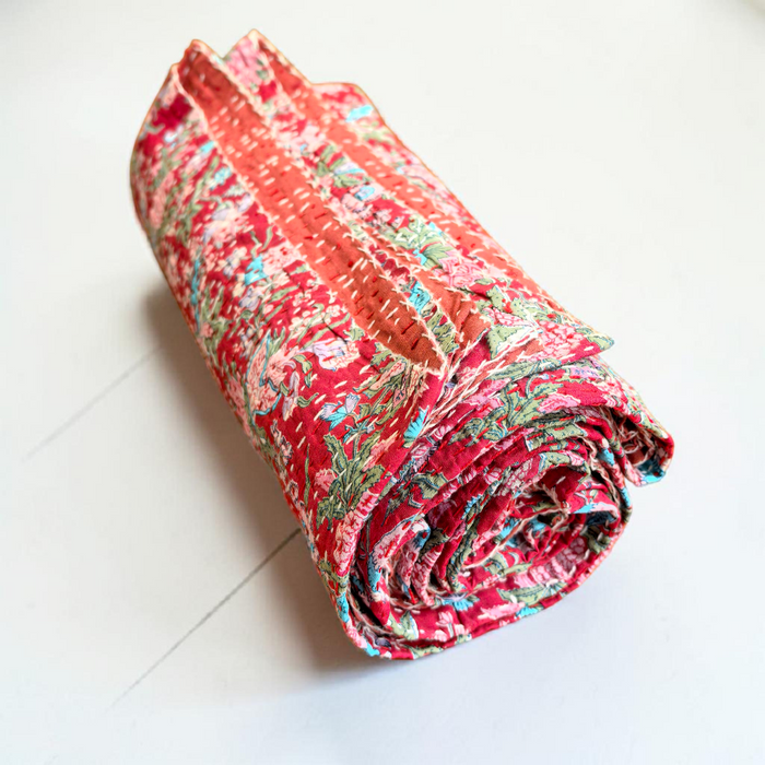 Embroidered Single Bedspread