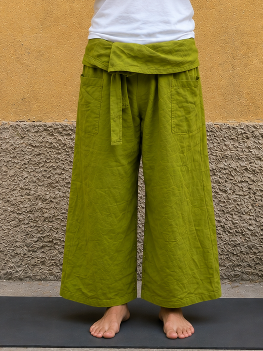 Pantalone pescatore da Yoga e Meditazione –Taglio Unico