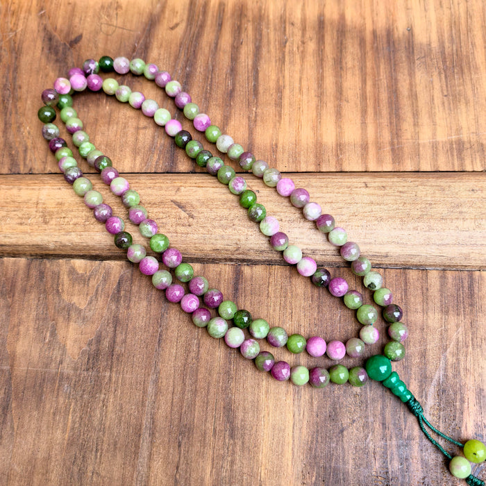 Mala in Rubino Zoisite