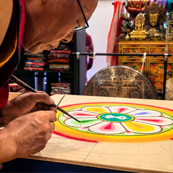 Chakpure for colored sand mandala