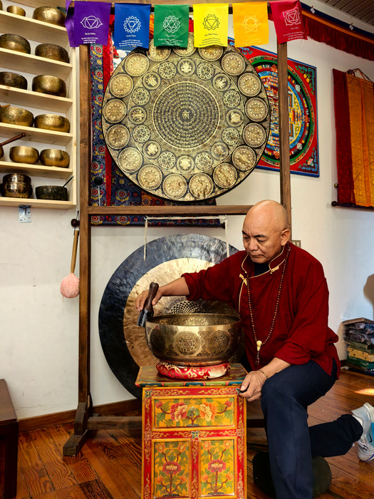 Campana tibetana Sette Chakra